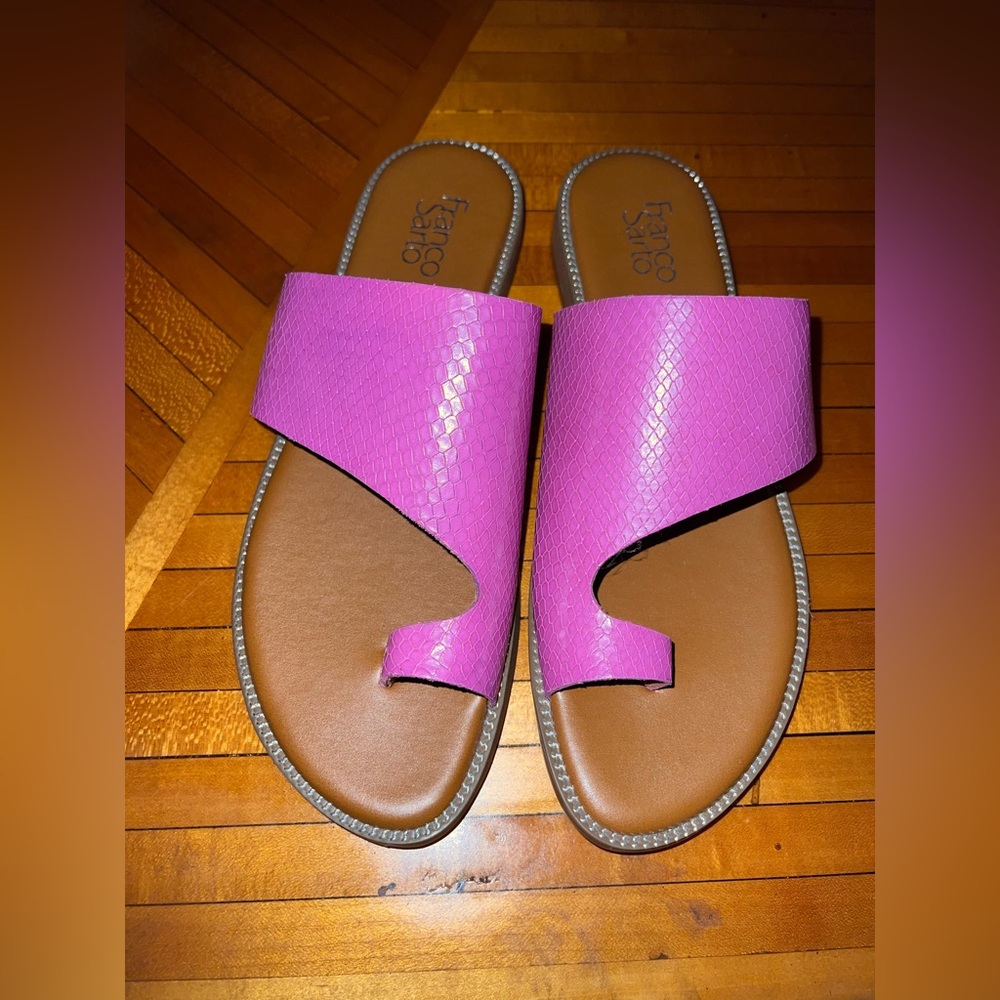 Franco Sarto Snakeskin Sandals